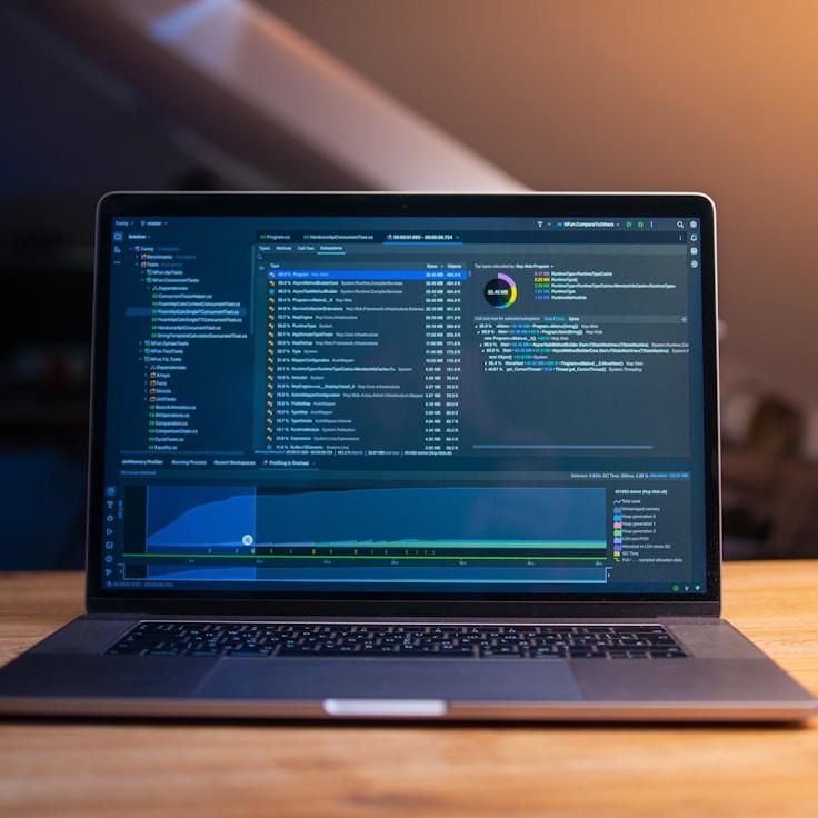 Desktop app development workspace